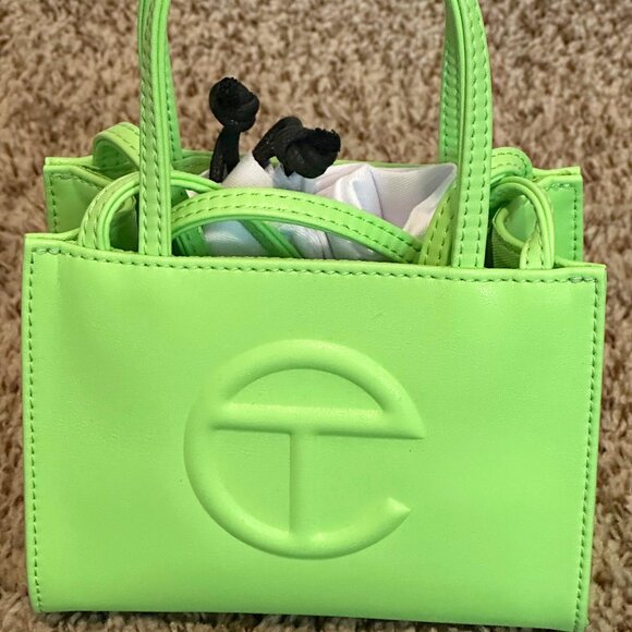 Telfar Small Crossbody shopping Bag (Double Mint) - Picture 1 of 6